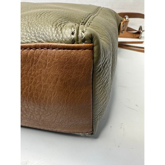 The Sak Women's Ashland Leather Crossbody Bag Purse Color is Loden NWT - Picture 10 of 10